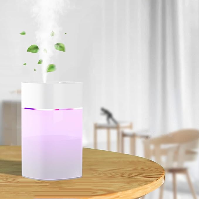 Small Humidifier for Plant, Cool Mist Humidifiers for Bedroom, Desk Mini by Kiusiy