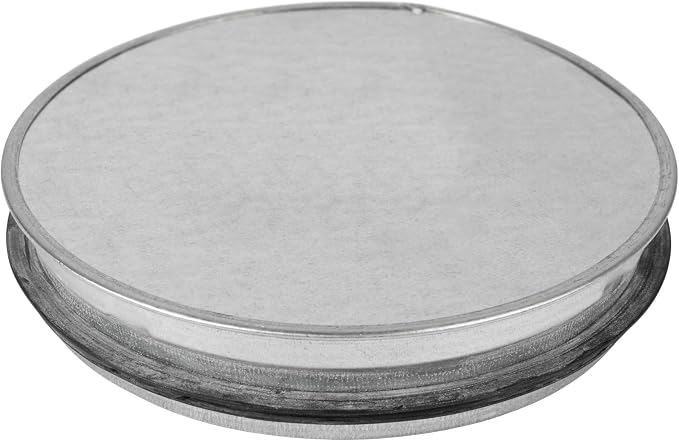 Repa Market 8 Inch Galvanized Steel End Cap by RepaMarket
