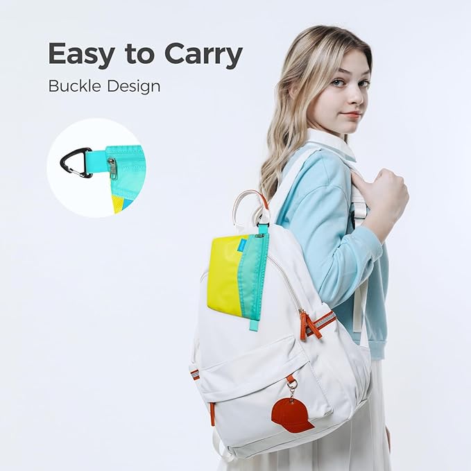 pack all Water-resistant Material Zipper Pouch, Mesh Zipper Bag - Image 5