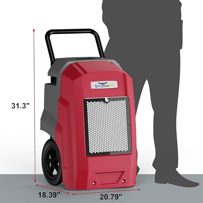 ALORAIR 180 Pints Commercial Dehumidifier - Image 7