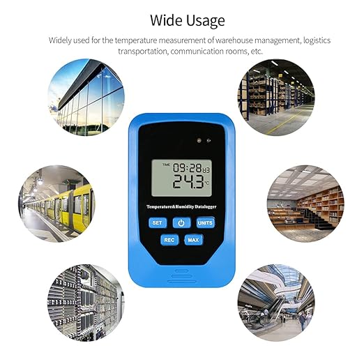 Mini USB Humidity Temperature Data Logger RH Temp Datalogger Recorder Humiture - Image 4