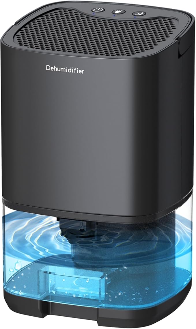 Dehumidifiers for Bedroom 35oz Small Dehumidifier for Home 2500 Cubic Feet by MADETEC