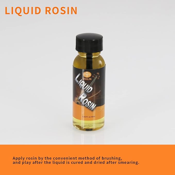 All-in-One Violin Care Cleaning & Maintenance Kit: Beeswax, Liquid Rosin - Image 5