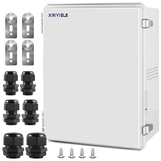 Waterproof Outdoor Project ABS Plastic Junction Box IP67 Weatherproof Dustproof by XINYIELE