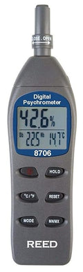 Reed Instruments 8706 Digital Psychrometer/Thermo-Hygrometer by REED+Instruments