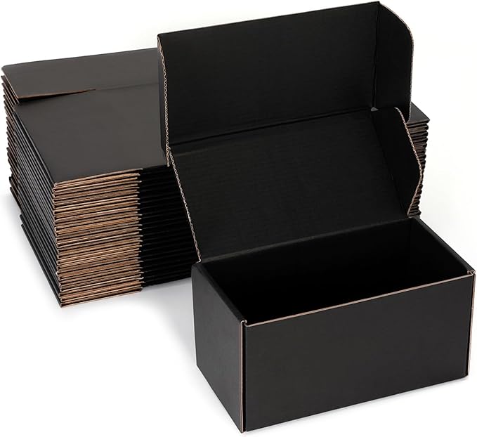 Small Shipping Boxes 8x4x4 Inch by DUZCLI