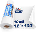 White Crawl Space Vapor Barrier, 10 Mil Vapor Barrier, Heavy Duty Polyethylene by VAPLINX