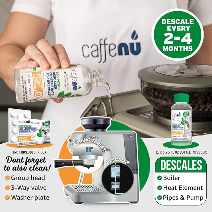 Breville Compatible Descaling Solution. Bottle of Descaler Solution. Descaling - Image 6