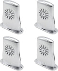 4Pcs Silver Guitar Soundhole Humidifier Silent Running Guitar Maintenance Tool by Cheerock