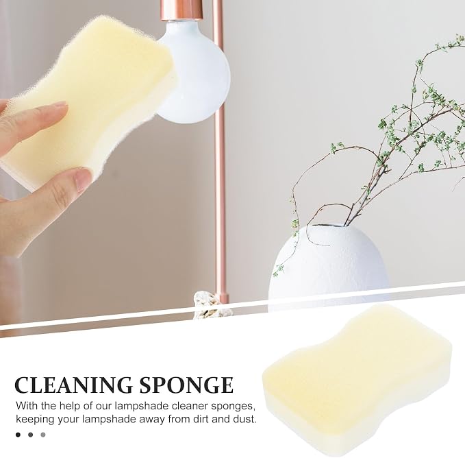 Didiseaon 15pcs Lampshade Cleaner Fabric Cleaning Sponges Reusable Dry Soot - Image 8