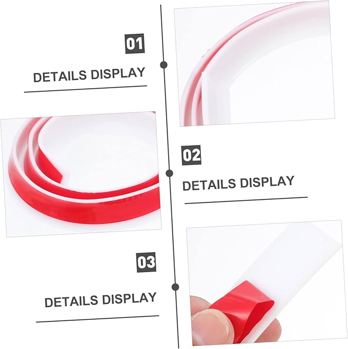 1pc Self-adhesive Water Retaining Strip Countertop Baffle - Image 7