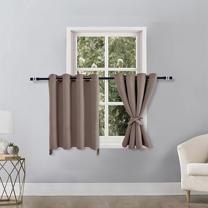 Hiasan RV Blackout Curtains for Bedroom, 52 x 36 Inches Long - Image 2