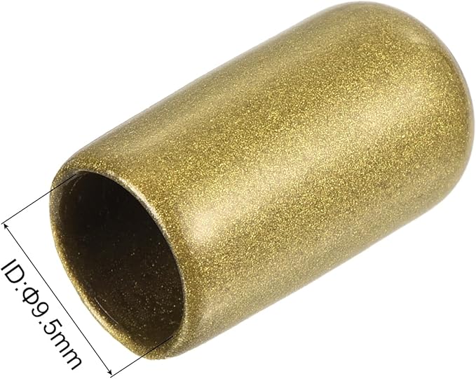 uxcell 20pcs Rubber End Caps 3/8" ID Vinyl Round Tube Bolt Cap Cover Thread - Image 3