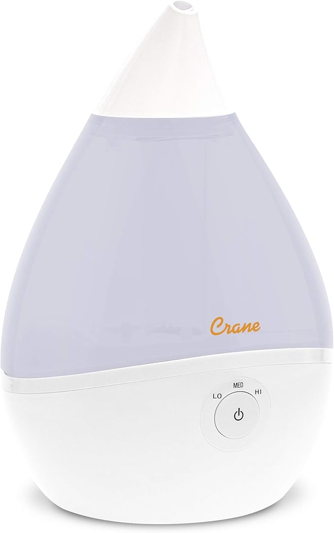 Crane Teardrop Ultrasonic Cool Mist Humidifier by Crane
