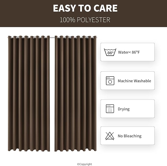 Waterproof Outdoor Curtain W105 x L84 - Image 6