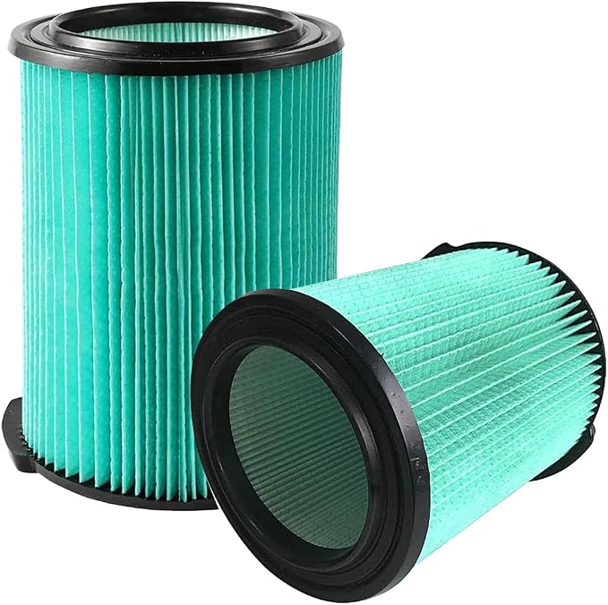 2 Pack HEPA Filter Replacement for Craftsman 38753 CMXZVBE38753 Wet Dry Vacuum by GIBCleaningtool