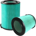 2 Pack HEPA Filter Replacement for Craftsman 38753 CMXZVBE38753 Wet Dry Vacuum by GIBCleaningtool