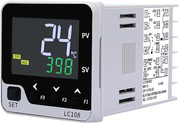 PID Temperature Controller; LC108 TC/RTD Input ;Output:SSR, Size:48*48 by LCLCTC