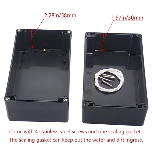 Project Box IP65 Waterproof Junction Box ABS Plastic Electrical Boxes DIY - Image 4