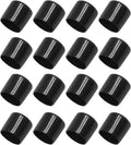 12 Pcs Round Rubber End Caps 1.1" ID Vinyl Flexible Bolt Chair Foot Covers by Bonsicoky