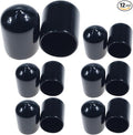 Acocony 1 1/8 Inch Rubber Cap Round Rubber End Caps PVC Flexible Protector by Acocony