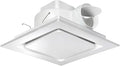 Bathroom Exhaust Fan 10" Panel Ultra Quiet without Light（8x8 Mount） by Orsong