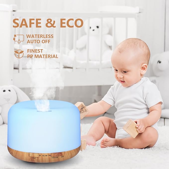 SACATR 500ml Essential Oil Diffuser - Image 5
