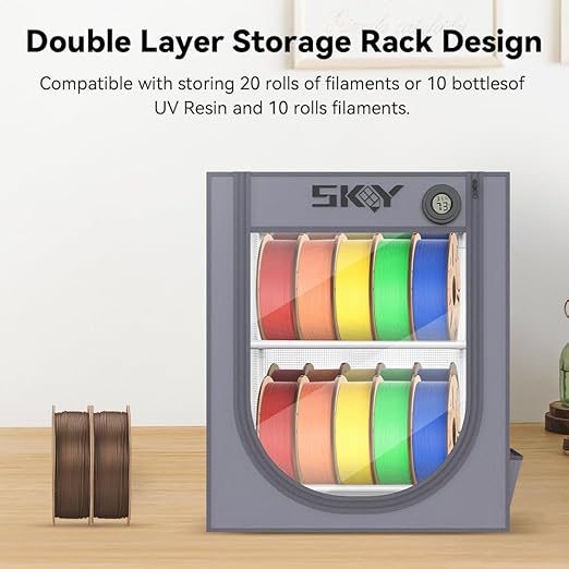 Lutyr 3D Printer 20 roll Pack Storage Box - Image 4