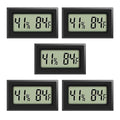 Mini Thermometer Hygrometer, Large Number Fahrenheit LCD Display Digital by Rojuna