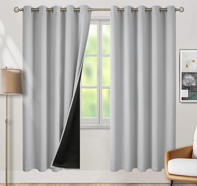 BGment Thermal Insulated 100% Blackout Curtains by BGment
