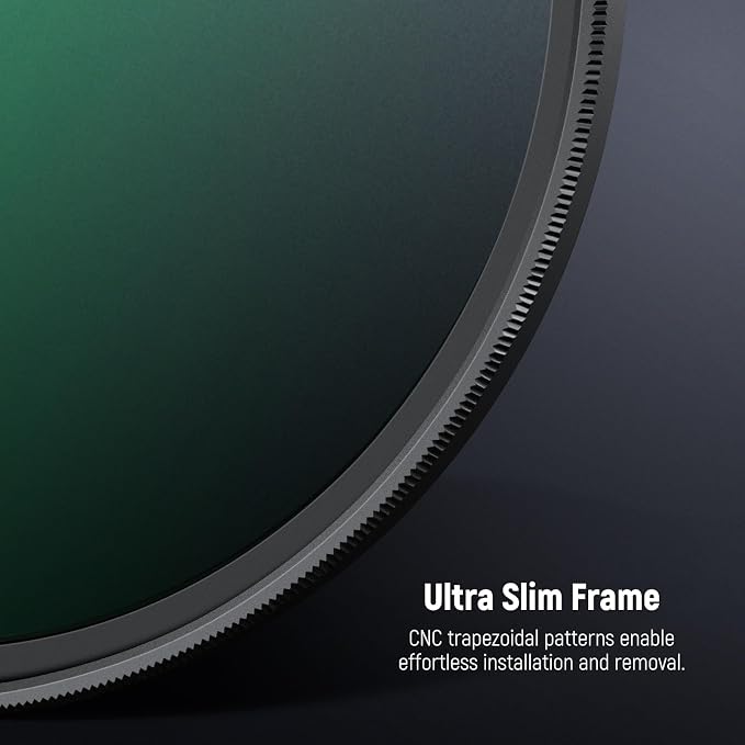 NEEWER 46mm Black Diffusion 1/4 Filter Dreamy Soft Cinematic Camera Lens Effect - Image 7
