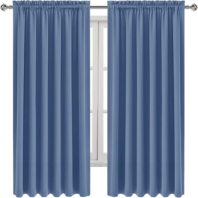 DWCN Blackout Curtains for Living Room Thermal Insulated, Energy Saving & Noise - Image 9