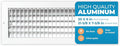 Aluminum 20 x 6 In Heater Vent Deflector Wall AC Grille – Premium Register Vent by Air360