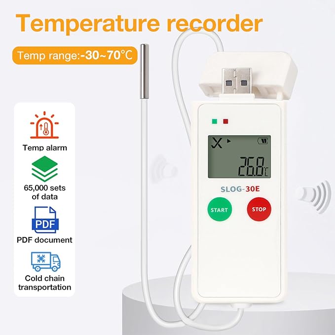 High Accuracy Temperature Humidity Data Logger - Image 2