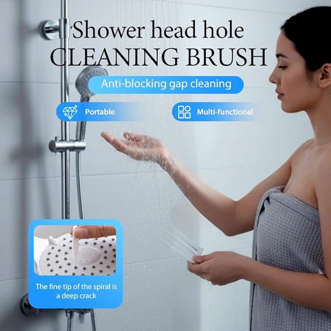 Shower Head Cleaning Brush for Small Hole, 2026 New Upgrade Gap Hole - Image 2