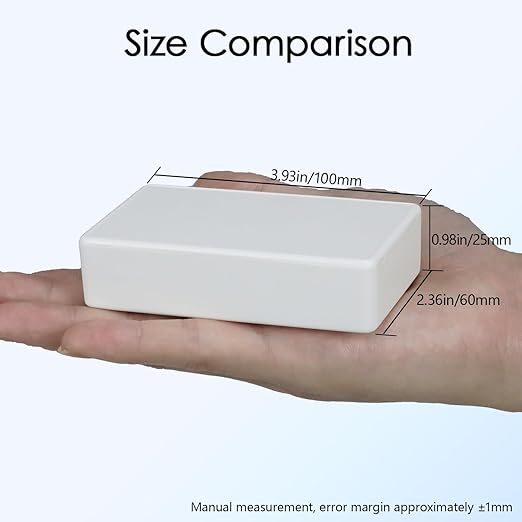 Project Box 8 Pieces Electrical Box Small Junction Box ABS Plastic Enclosure - Image 2