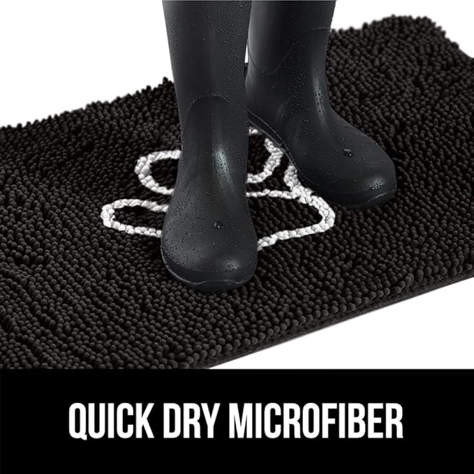 GORILLA GRIP SOAKSTOPPER Dog Door Mat, 30x20 Machine Washable Rug Absorbent - Image 9