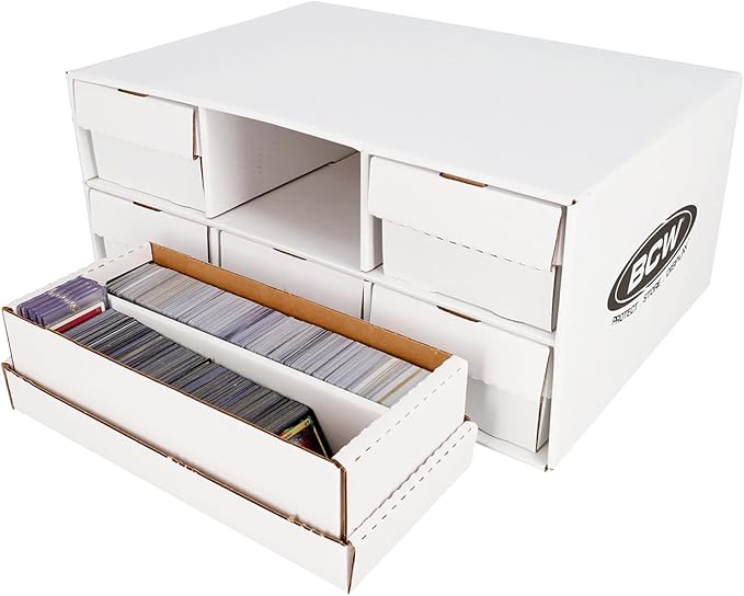 BCW 1600 Count Two Row Card House Storage Box by BCW