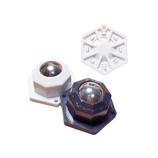 Metal Ball casters, Furniture Sliding 360 Degree Swivel Wheels, Load-Bearing - Image 6