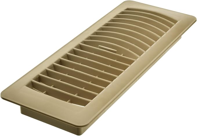 Imperial RG1462 Louvered Plastic Floor Register, 4 x 12-Inch - Image 2