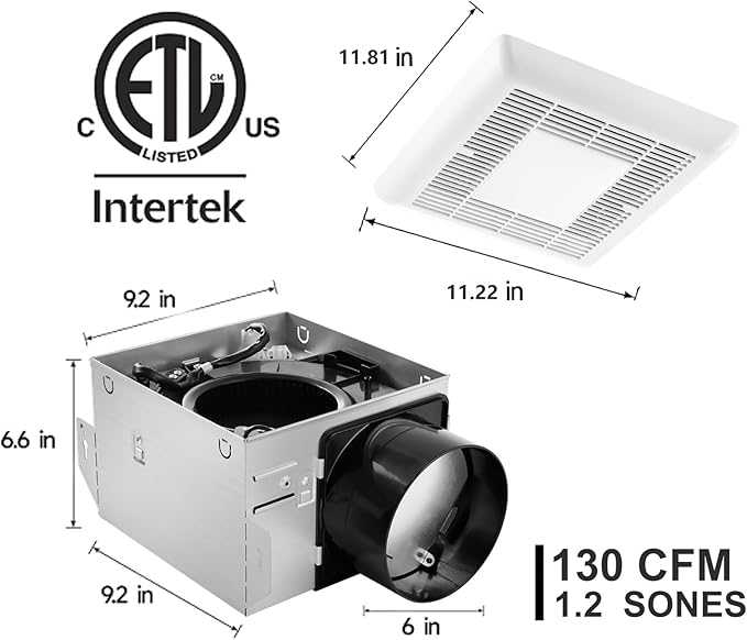 Tech Drive Bathroom Exhaust Fan - Image 5