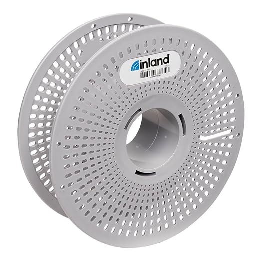 Inland V2 Reusable Filament Spool, 3D Printing Replacement Spool by INLAND