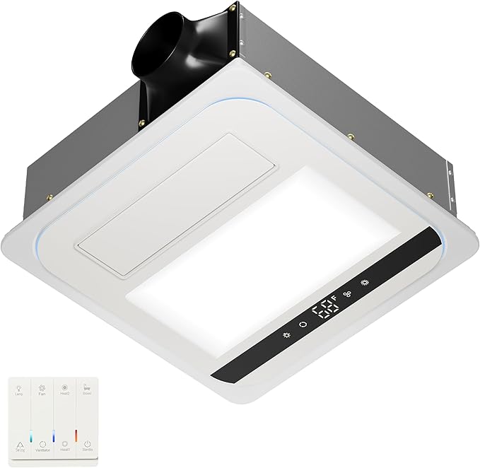 4-in-1 Bathroom Exhaust Fan by VallisCo