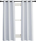 NICETOWN Room Darkening Window Treatment Curtain, Cloud Grey, Single Panel by NICETOWN