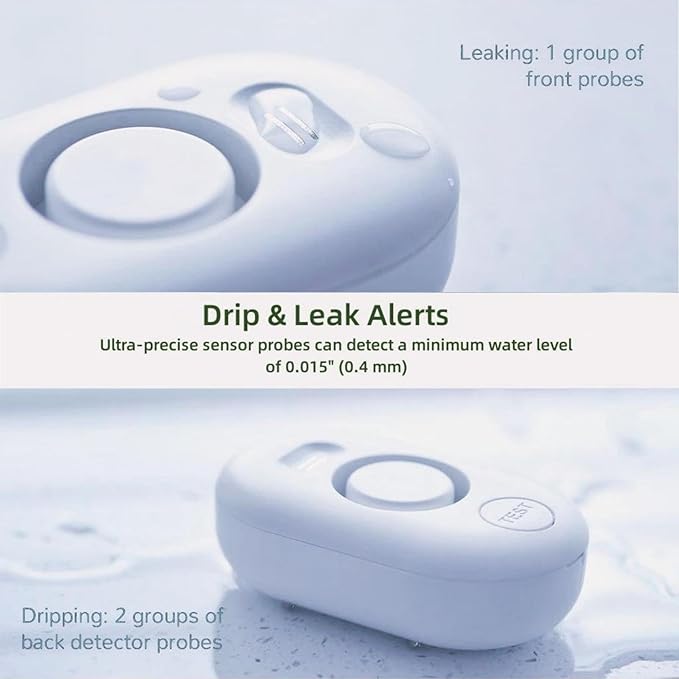 Water Leak Detector Sensor Alarm: Water Flooding Monitor - Image 2