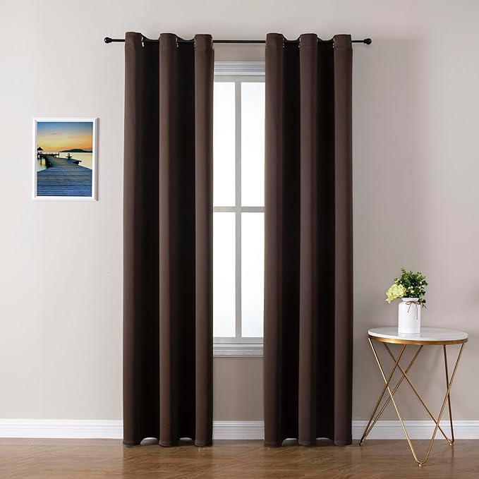 ChrisDowa Brownout Curtains 78 inches Long by ChrisDowa