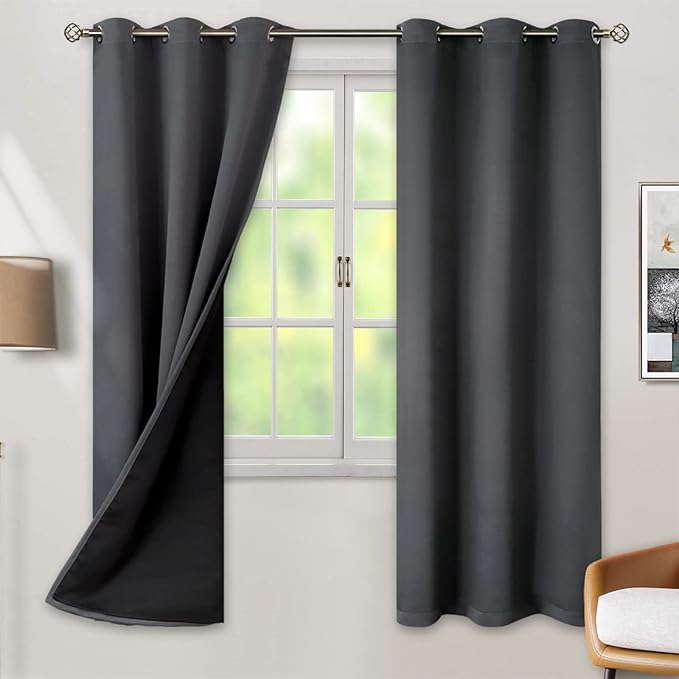 BGment Thermal Insulated 100% Blackout Curtains by BGment