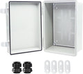 Junction Box, Hinged Cover IP67 Waterproof ABS Project Box by Otdorpatio