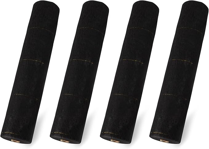 Dewitt 4-Pack Pro-5 Weed Barrier Fabric 5 oz, 5 x 250 Feet – Heavy-Duty Woven by DeWitt