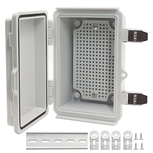 Electrical Box, Outdoor Waterproof Box IP67 Junction Box by LuSumtly